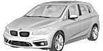 BMW F45 U0831 Fault Code